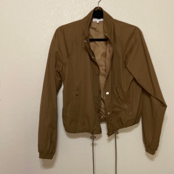 SALE - Good American suede track jacket - sepia001 - size 1 - Picture 3 of 7